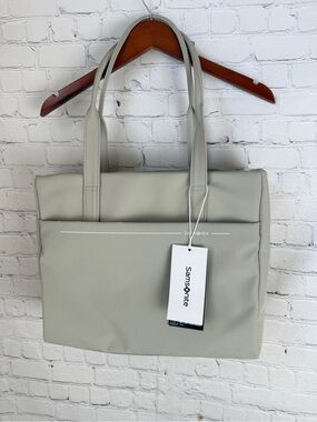 Samsonite Light Gray Minimalist Tote Medium SZ